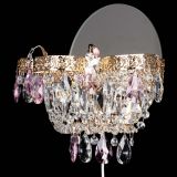 Бра Камея Флора розовая в Саратове