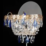 Бра Камея Флора синяя в Саратове