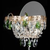 Бра Камея Флора зеленая в Саратове