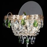 Бра Камея Флора зеленая в Саратове