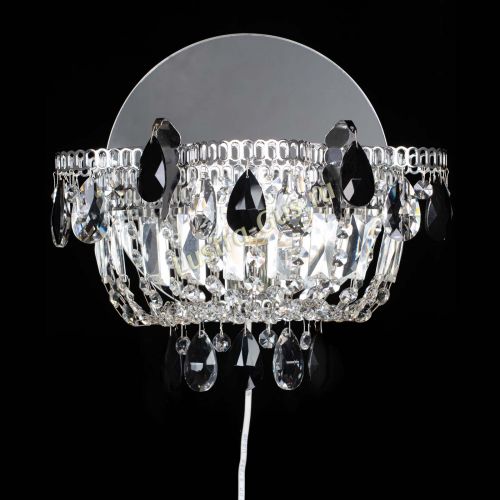 Бра Камея черная в Саратове Гусь Хрустальный