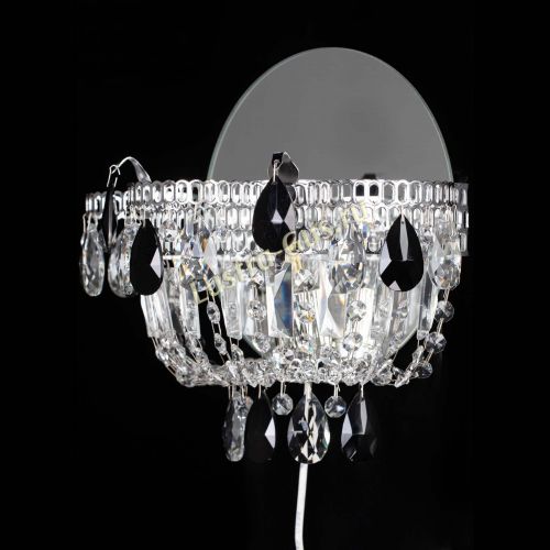 Бра Камея черная в Саратове Гусь Хрустальный