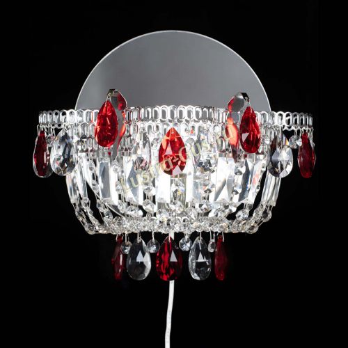 Бра Камея красная в Саратове Гусь Хрустальный