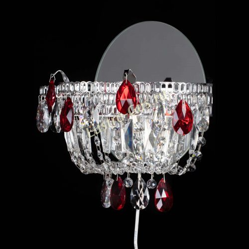 Бра Камея красная в Саратове Гусь Хрустальный