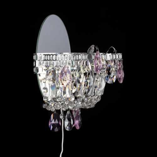 Бра Камея розовая в Саратове Гусь Хрустальный