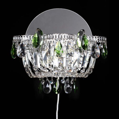 Бра Камея зеленая в Саратове Гусь Хрустальный