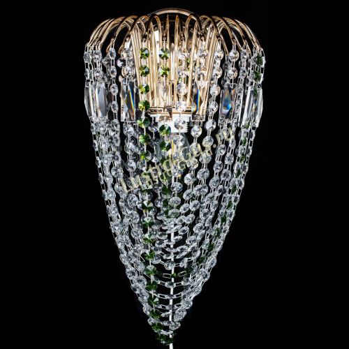 Бра Каскад Водоворот зеленая в Саратове Гусь Хрустальный