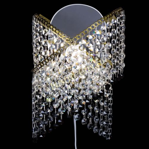 Бра Космея №1 черная под бронзу в Саратове Гусь Хрустальный