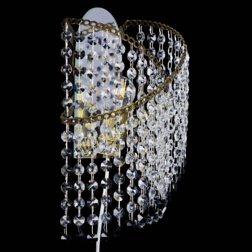 Бра Космея №1 черная под бронзу в Саратове Гусь Хрустальный