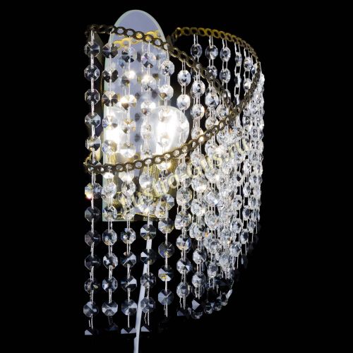 Бра Космея №1 черная под бронзу в Саратове Гусь Хрустальный