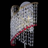 Бра Космея №1 красная под бронзу в Саратове