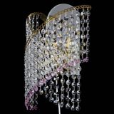 Бра Космея №1 розовая под бронзу в Саратове