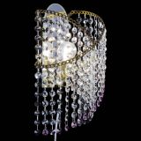 Бра Космея №1 розовая под бронзу в Саратове