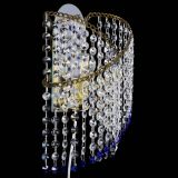 Бра Космея №1 синяя под бронзу в Саратове