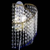 Бра Космея №1 синяя под бронзу в Саратове