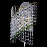 Бра Космея №1 зеленая под бронзу в Саратове