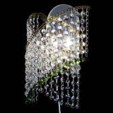 Бра Космея №1 зеленая под бронзу в Саратове