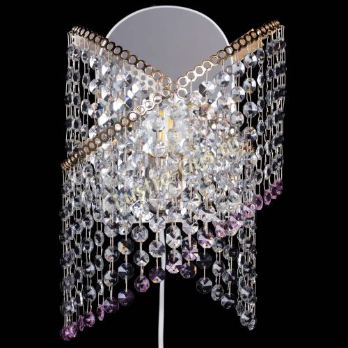 Бра Космея №1 розовая в Саратове Гусь Хрустальный