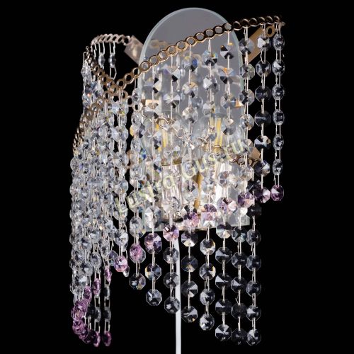 Бра Космея №1 розовая в Саратове Гусь Хрустальный