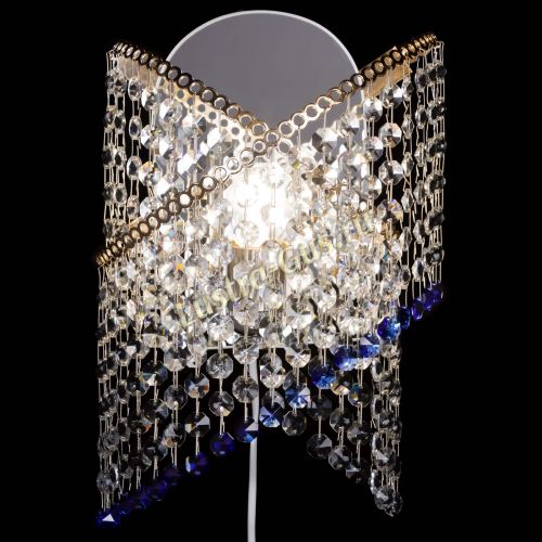 Бра Космея №1 синяя в Саратове Гусь Хрустальный