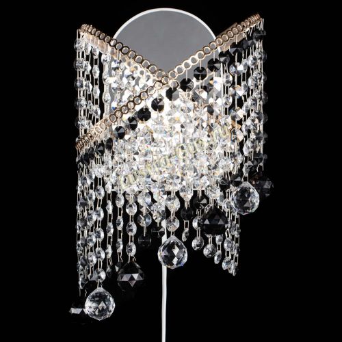 Бра Космея №3 черная в Саратове Гусь Хрустальный