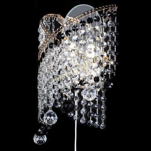 Бра Космея №3 черная в Саратове Гусь Хрустальный