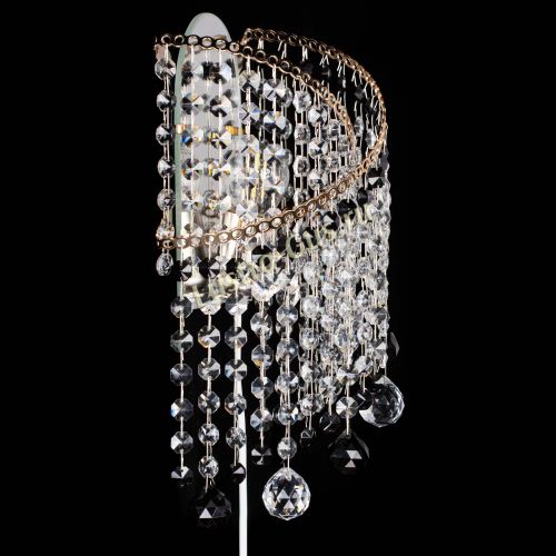 Бра Космея №3 черная в Саратове Гусь Хрустальный