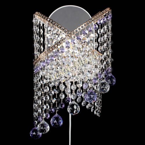 Бра Космея №3 фиолетовая в Саратове Гусь Хрустальный