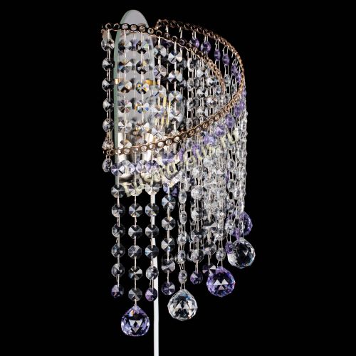 Бра Космея №3 фиолетовая в Саратове Гусь Хрустальный