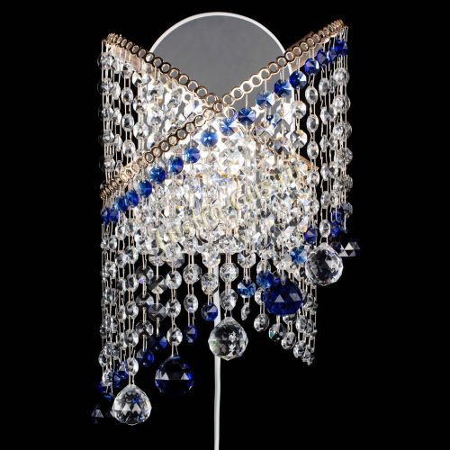 Бра Космея №3 синяя в Саратове Гусь Хрустальный