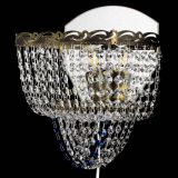 Бра Квадрат №2 под бронзу Синяя в Саратове