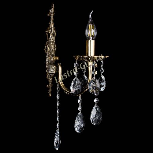 Бра бронзовая Матильда №1 звездочка в Саратове Гусь Хрустальный