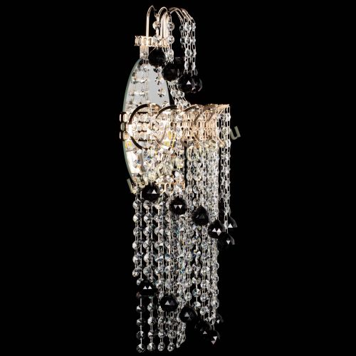 Бра Ника №5 черная в Саратове Гусь Хрустальный