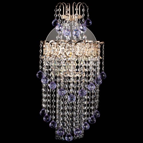 Бра Ника №5 фиолетовая в Саратове Гусь Хрустальный