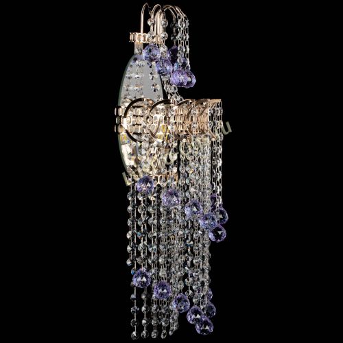 Бра Ника №5 фиолетовая в Саратове Гусь Хрустальный