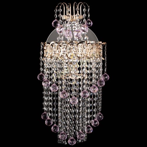 Бра Ника №5 розовая в Саратове Гусь Хрустальный