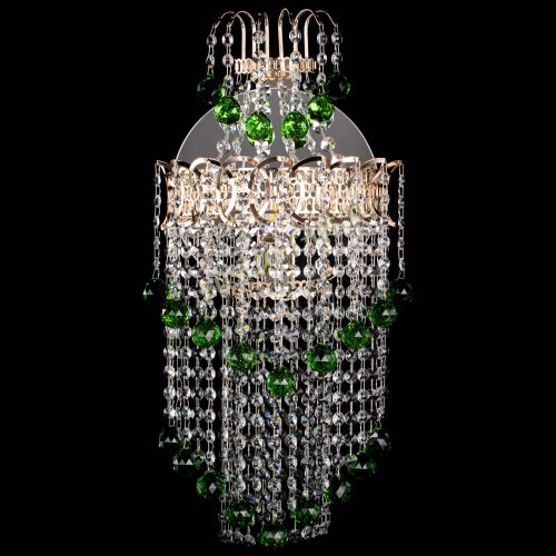 Бра Ника №5 зеленая в Саратове Гусь Хрустальный