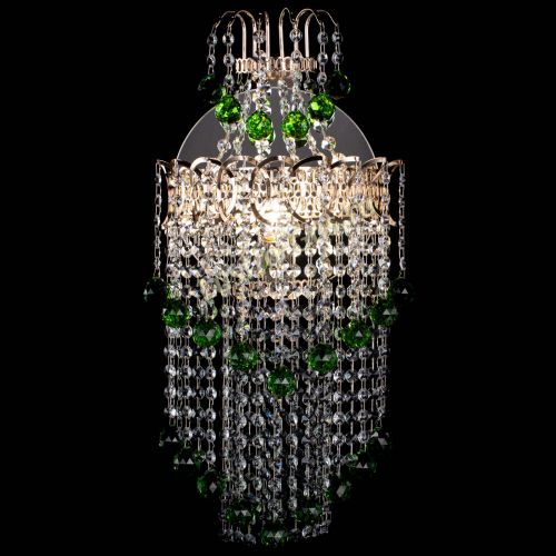 Бра Ника №5 зеленая в Саратове Гусь Хрустальный