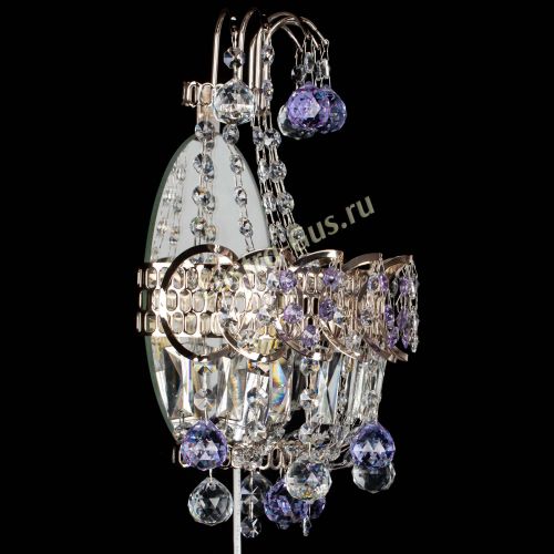 Бра Ника шар фиолетовая в Саратове Гусь Хрустальный
