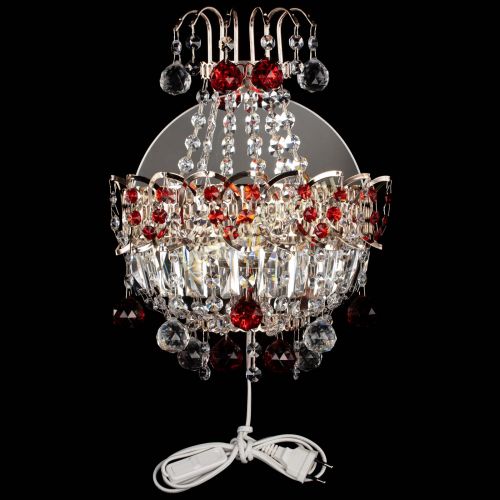 Бра Ника шар красная в Саратове Гусь Хрустальный