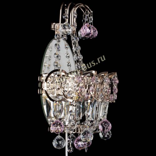 Бра Ника шар розовая в Саратове Гусь Хрустальный