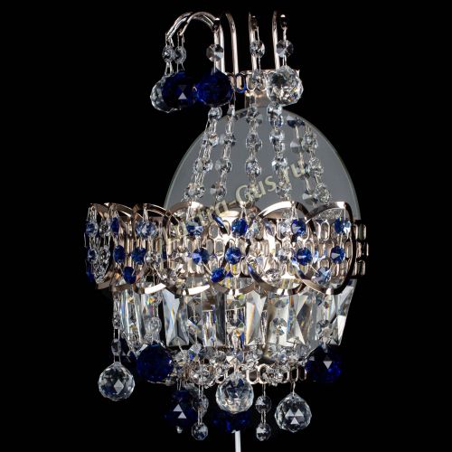 Бра Ника шар синяя в Саратове Гусь Хрустальный