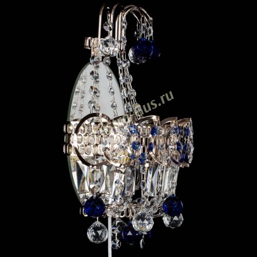Бра Ника шар синяя в Саратове Гусь Хрустальный