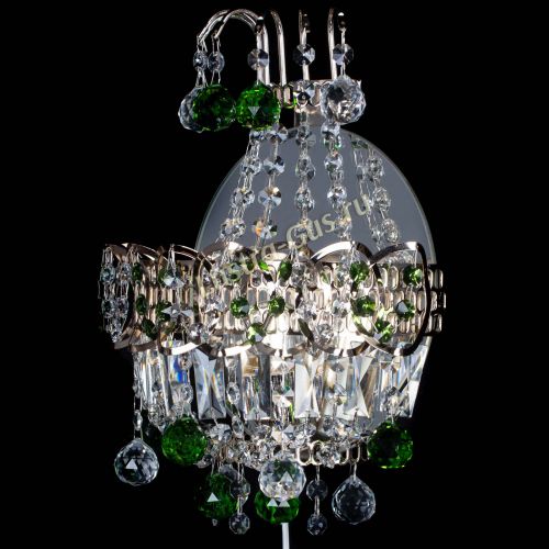 Бра Ника шар зеленая в Саратове Гусь Хрустальный