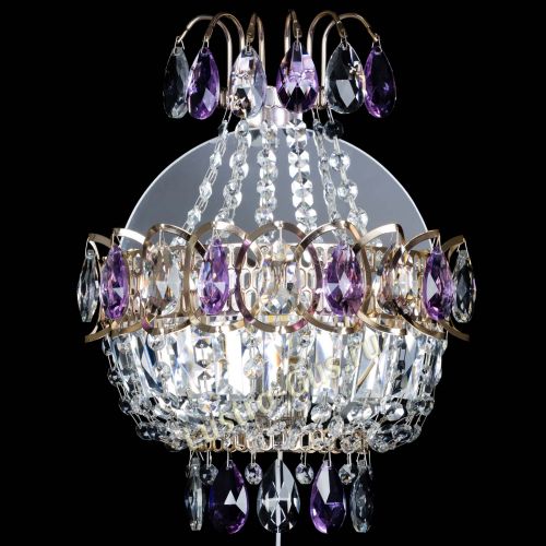 Бра Ника журавлик фиолетовая в Саратове Гусь Хрустальный