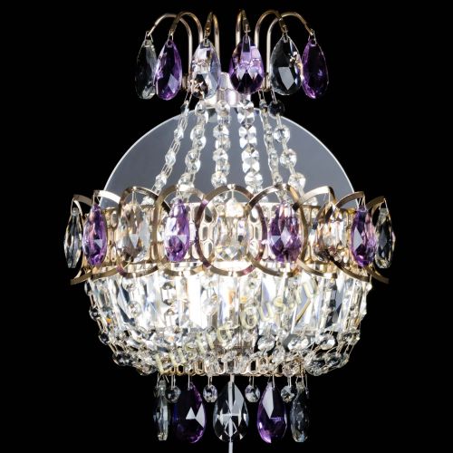 Бра Ника журавлик фиолетовая в Саратове Гусь Хрустальный