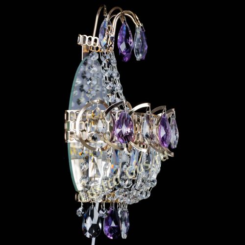 Бра Ника журавлик фиолетовая в Саратове Гусь Хрустальный