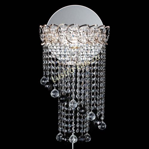 Бра Омега №1 черная в Саратове Гусь Хрустальный