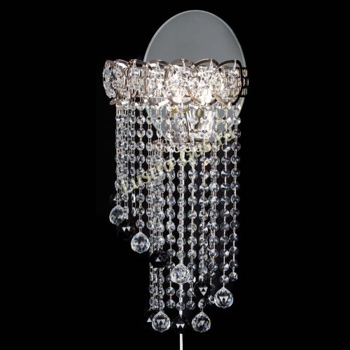 Бра Омега №1 черная в Саратове Гусь Хрустальный