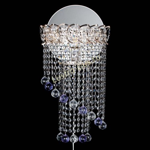 Бра Омега №1 фиолетовая в Саратове Гусь Хрустальный